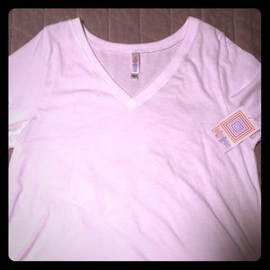 NWT LuLaRoe White XL Christy
